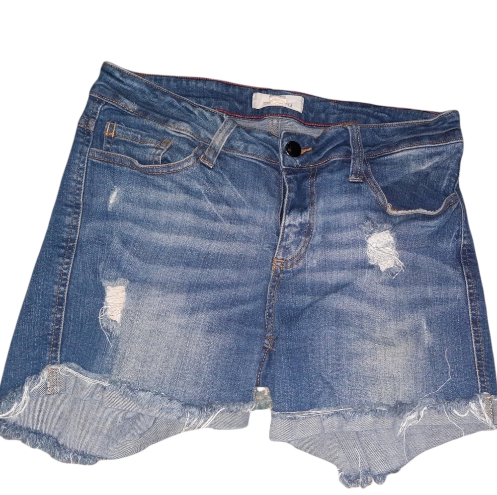 Forever 21 Shorts 29 Denim Jeans Distressed cotton cutoff woman